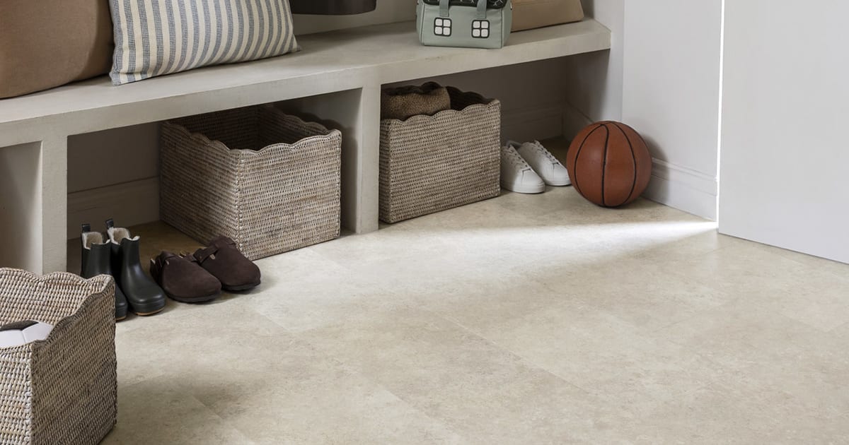 Mantle Stone: Beautifully designed LVT stone flooring from the
